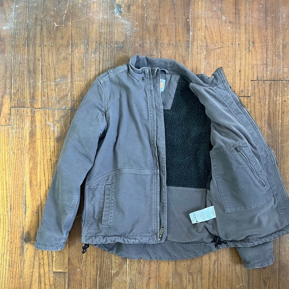 carhartt women's sherpa lined full swing dusty purple coat - Picture 3 of 4